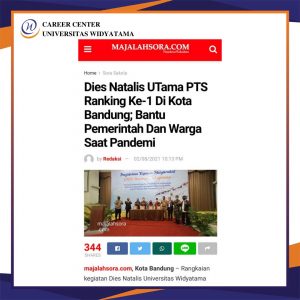 Dies Natalis Utama PTS Ranking Ke-1 Di Kota Bandung, Bantuan Pemerintah dan Warga Saat Pandemi