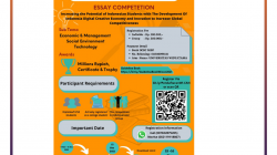 Widyatama Internasional Academic Competition (WI-CAN) Essay Competetion