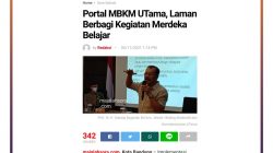 Portal MBKM UTama, Laman Berbagi Kegiatan Merdeka Belajar