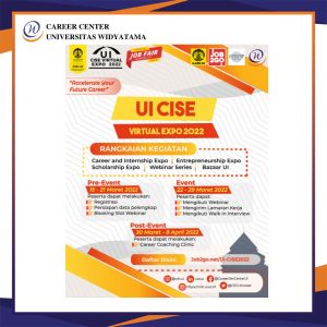 Career Center Universitas Widyatama Berkolaborasi dengan UI CISE Virtual Expo 2022