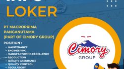 INFO LOKER – PT Macroprima Panganutama (Part of Cimory Group)