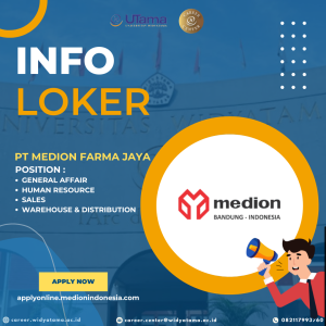 INFO LOKER – PT Medion Farma Jaya