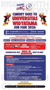 INFO LOKER CIMORY – JOBFAIR 2026